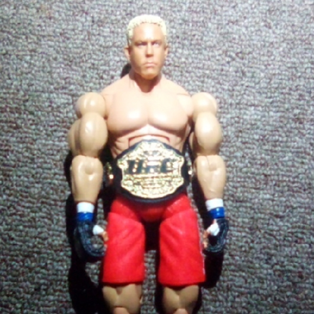 UFC Steroid Jack Action Figure with Heavyweight Championship Belt